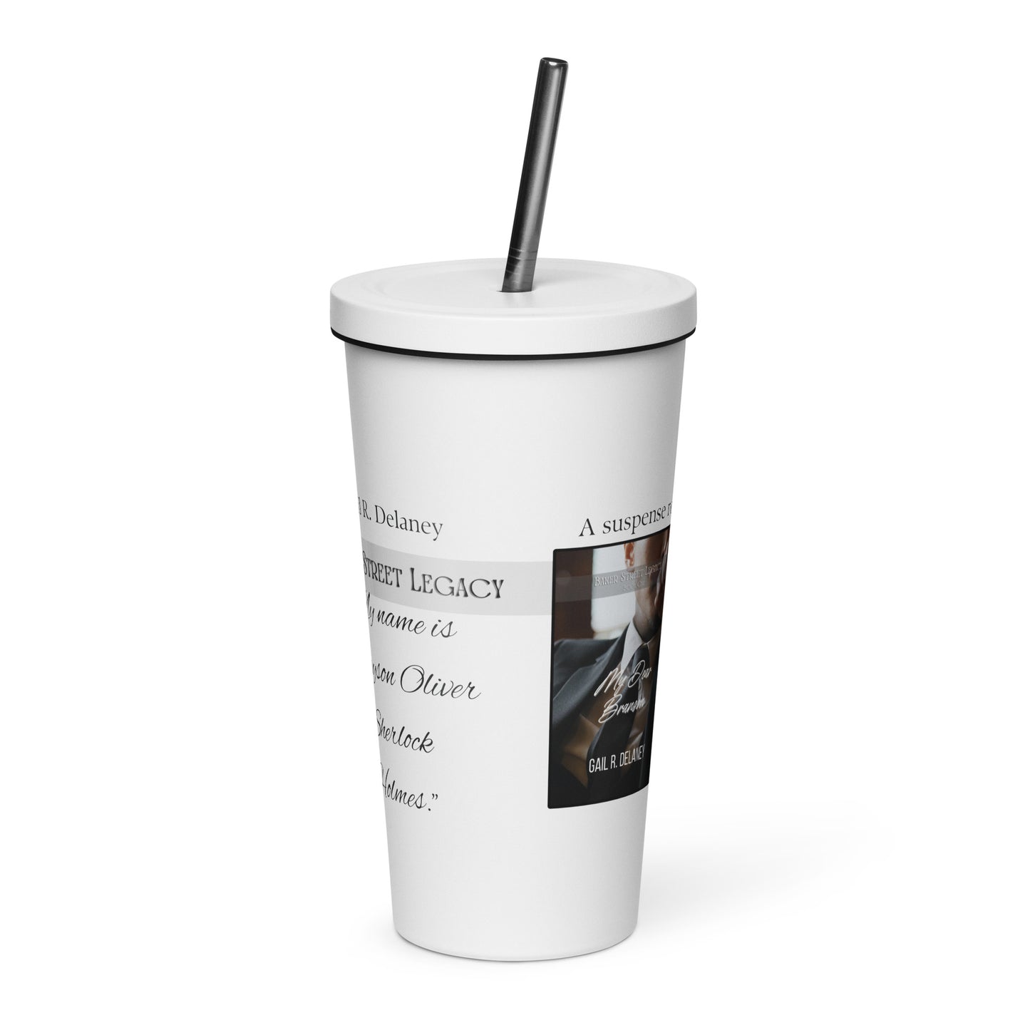 Baker Street Legacy Insulated Tumbler with Straw