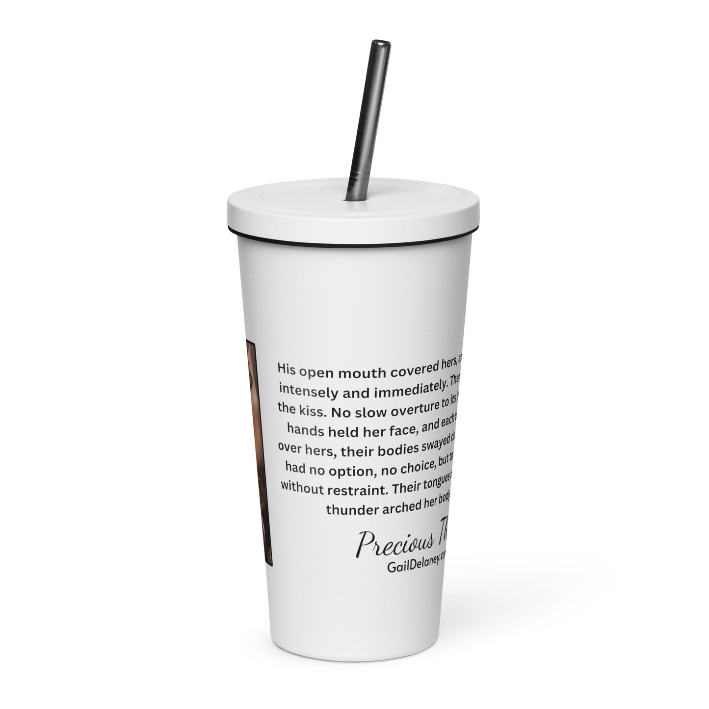 Precious Things Insulated Tumbler w/straw