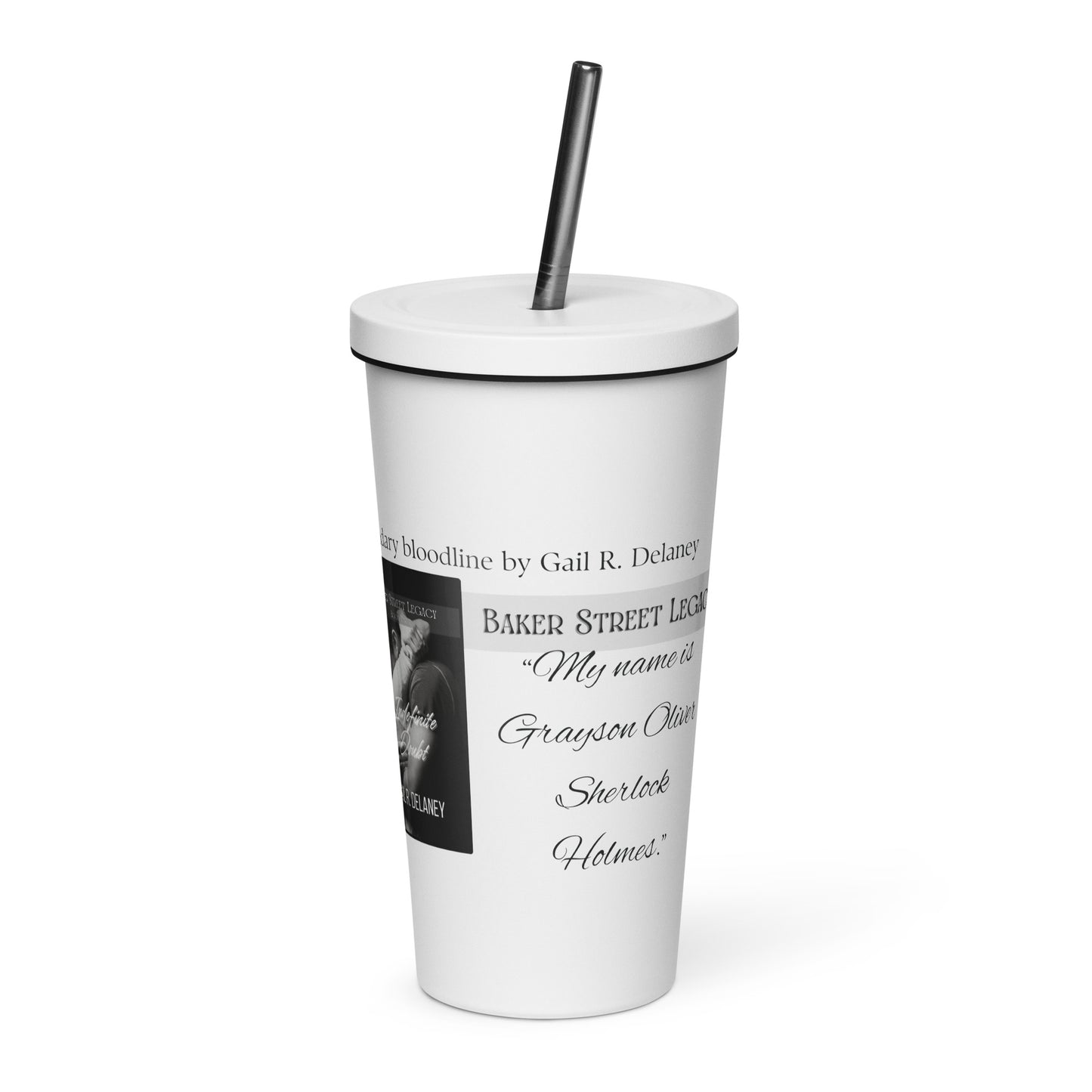 Baker Street Legacy Insulated Tumbler with Straw