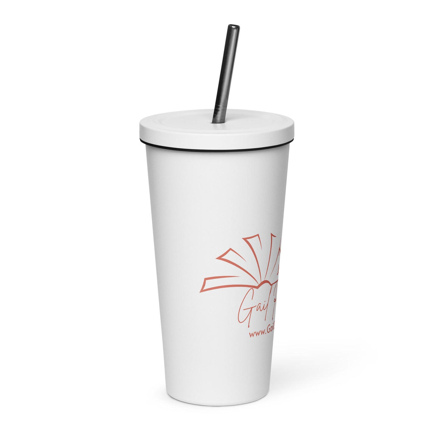 Gail R Delaney Journeys with Friends Insulated Tumbler with Straw