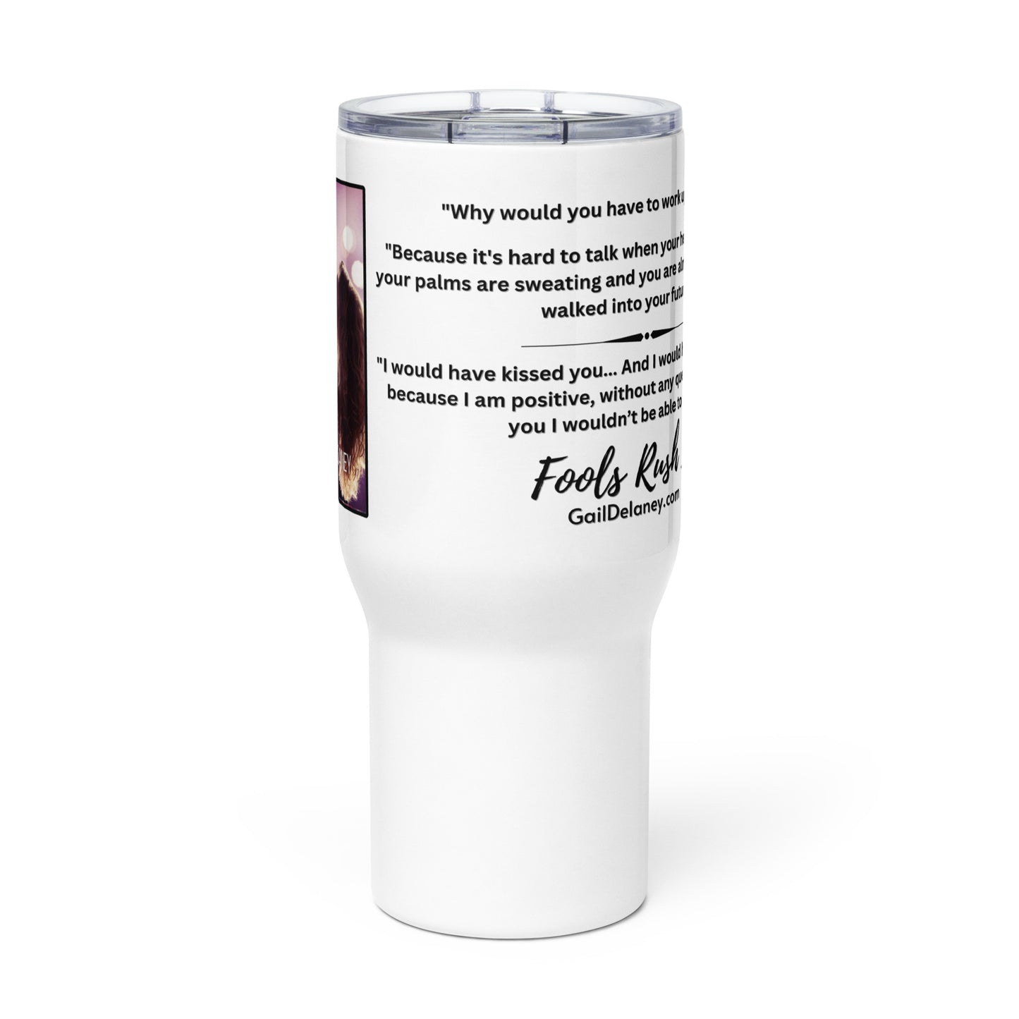 Fools Rush In Travel Mug with Handle