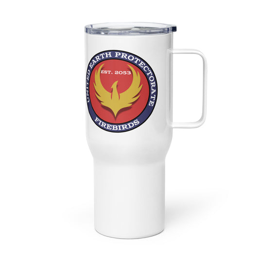 Firebird Emblem Travel Mug with Handle