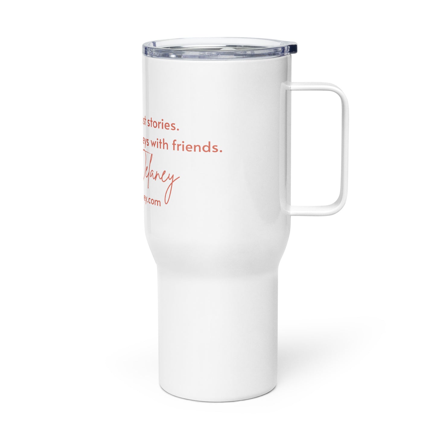 Gail R Delaney Journey with Friends Travel Mug with Handle