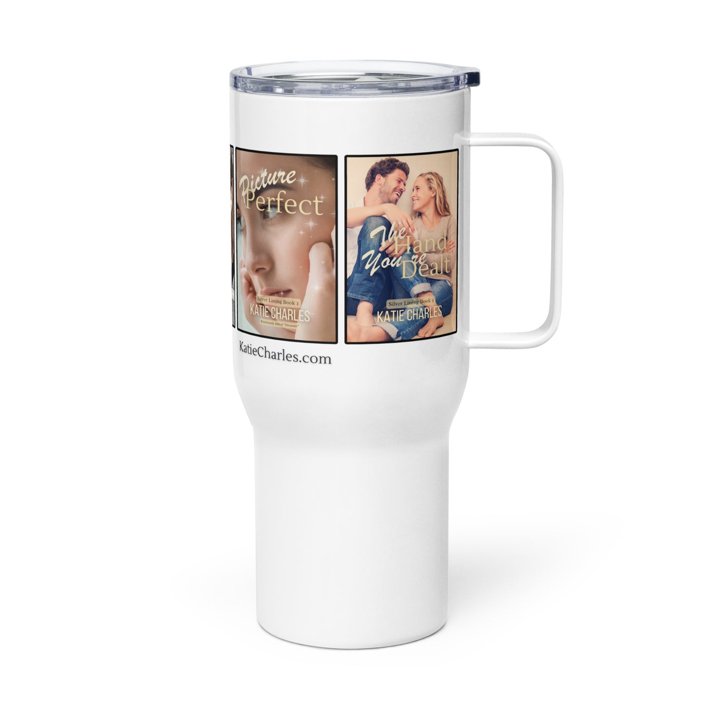 Silver Lining Series Travel Mug with Handle