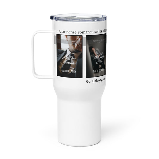 Baker Street Legacy Series Travel mug with a handle