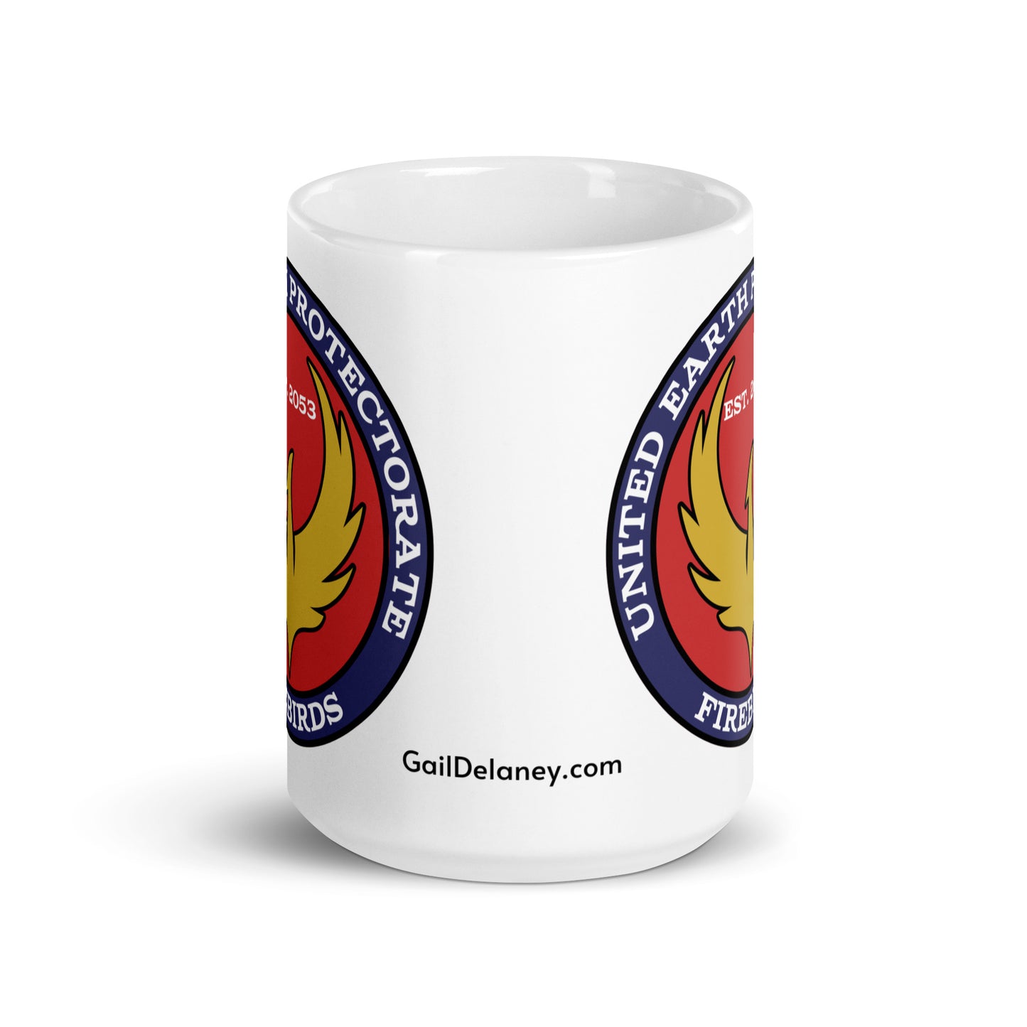 Firebird Badge 15oz mug