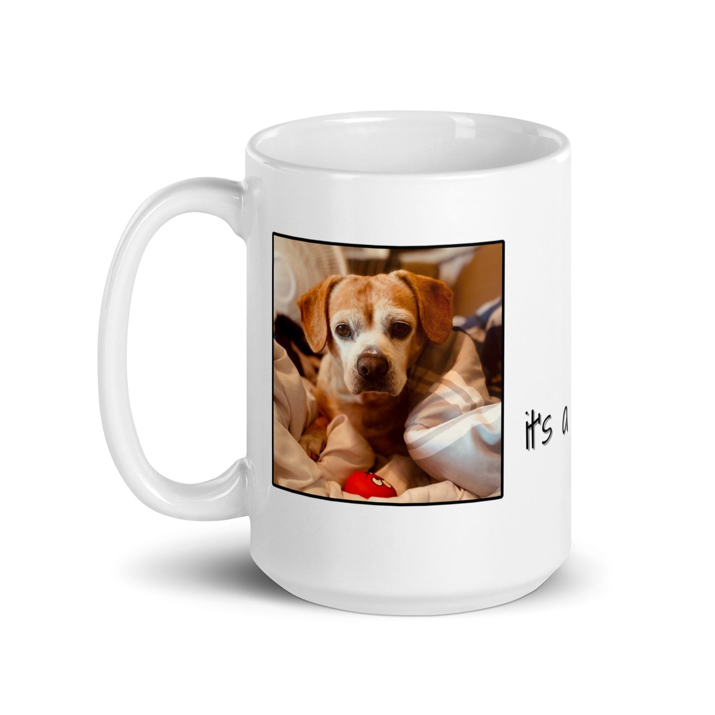 Tommy Says Cuddle 15oz mug