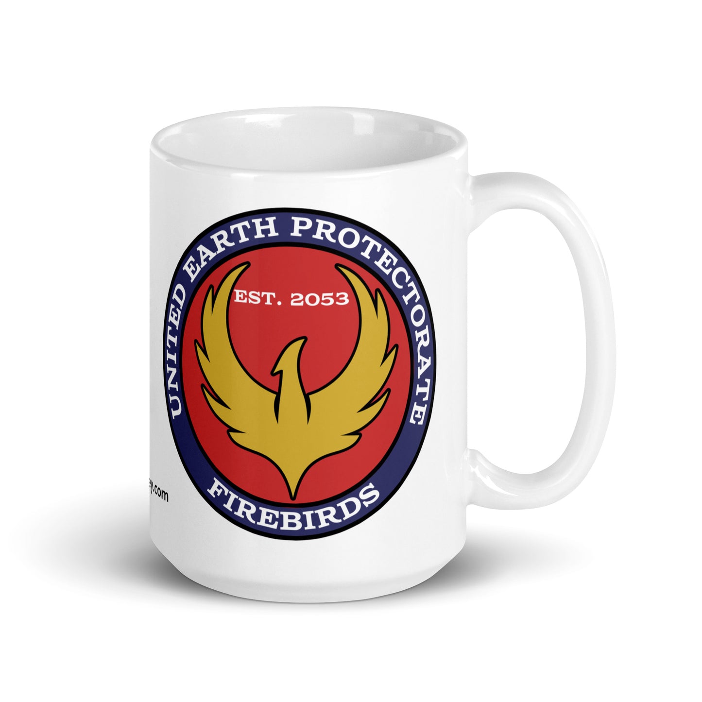 Firebird Badge 15oz mug